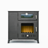 COCINA HIBRIDA PELLET LEÑA BIO-E12