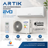 Aire Acondicionado Artik EVO Inverter BTU Frío/Calor WiFi R32