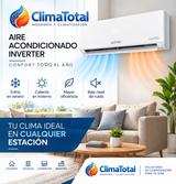 Aire Acondicionado Artik EVO Inverter BTU Frío/Calor WiFi R32